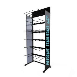  Cesto Expositor Expositor de Chão Expositores para Loja Sorocaba Display para Encartelados