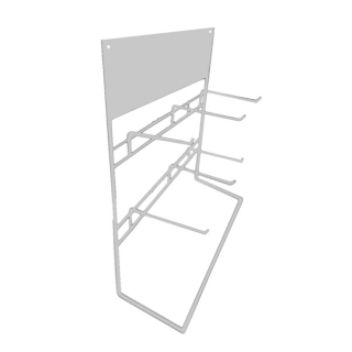 Display Balcão 6 Ganchos Expositores de Balcão Expositor para Encartelados Sorocaba Expositor para Comercio Display em Acrílicos