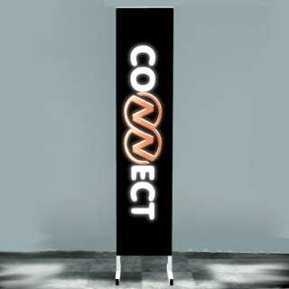 Luminoso Propaganda Portátil Cesto Expositor Expositor de Chão Expositores para Loja Sorocaba Display para Encartelados